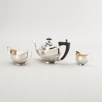 Teservis 3 dlr silver Österrike/Ungern 1870-tal.