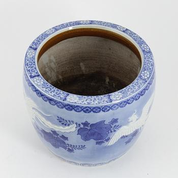 A Japanese 'Hibachi', flower pot, first half of the 20th Century.