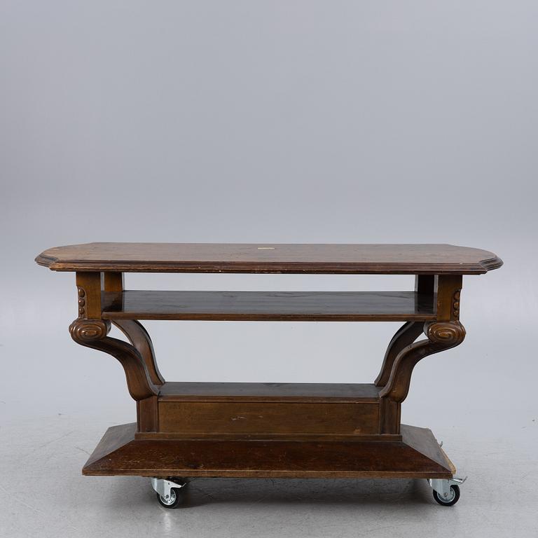 Biblioteksbord 1900-talets första hälft.