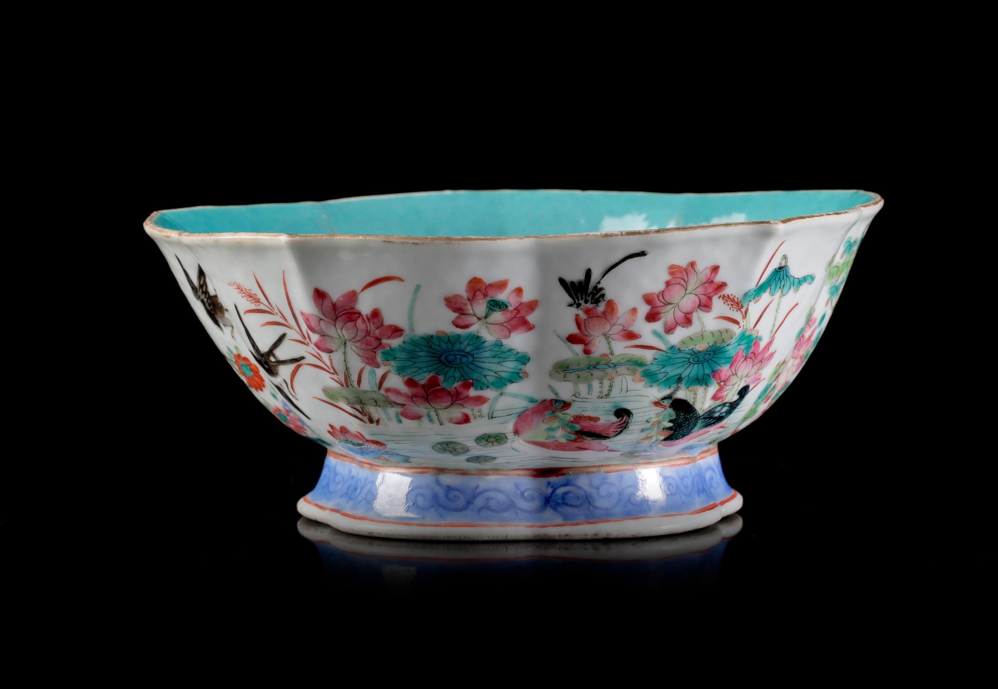 SKÅL, porslin, Kina. 1800/1900-tal.