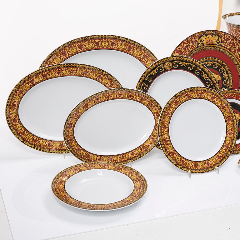 Versace, a 117 piece dinner service, "Medusa", Rosenthal, Germany.