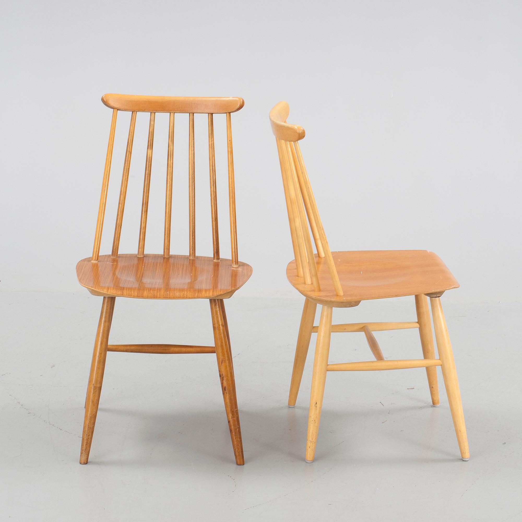 STOLAR, 2+3 st, "Fanett", Ilmari Tapiovaara, Edsbyverken, 1950-tal.