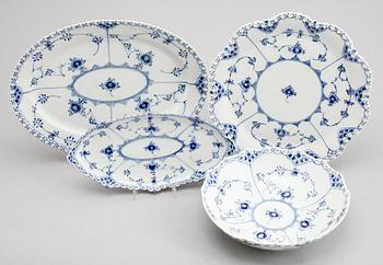 SERVISPORSLIN, 4 delar, Royal Copenhagen.