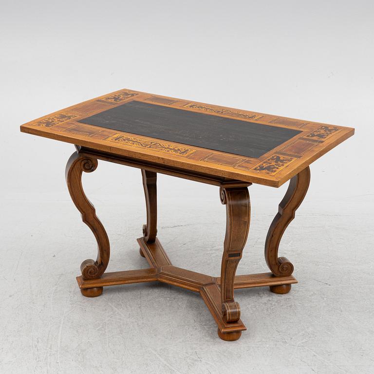 A Baroque style table, late 19th Century.