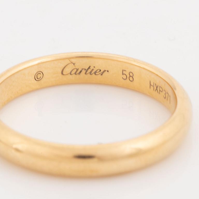 Cartier, 18K gold ring.