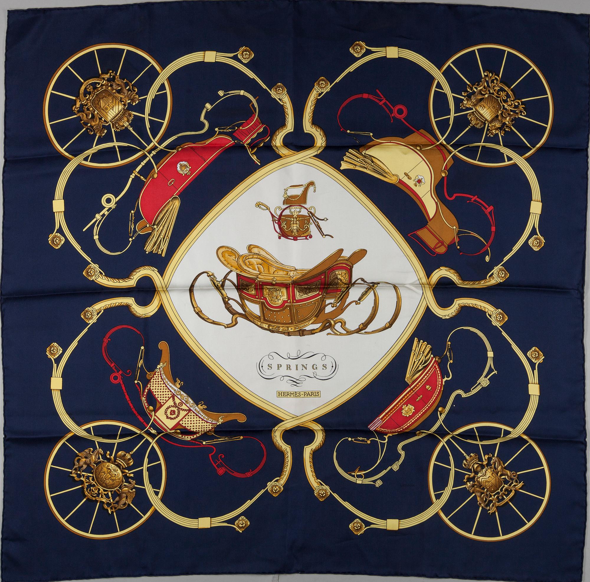 SCARF, "Springs", Hermès.