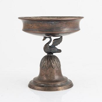 A Swedish silver bowl, mark of Daniel Eklund, Karlmar 1840.