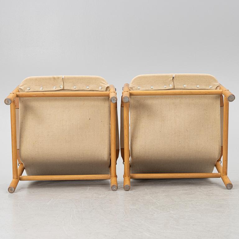 Bror Boije, fåtöljer, ett par, "Junker", DUX.