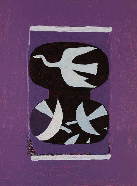 DERRIÈRE LE MIROIR, "Hommage a Georges Braque", No. 144-145-146, 1964.