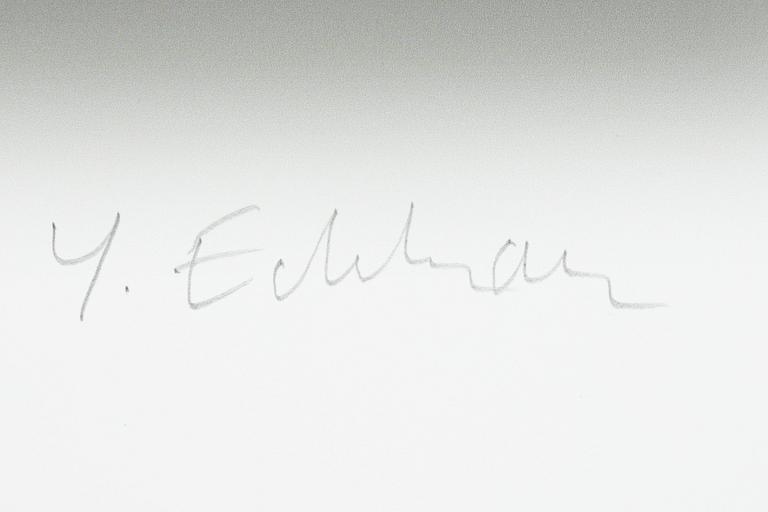 Yrjö Edelmann, gicléetryck, signerad och numrerad EA X/XXX med blyerts.