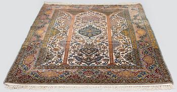 Matto, semiantiikkinen Isfahan, Keski-Persia, n. 240 x 156 cm.