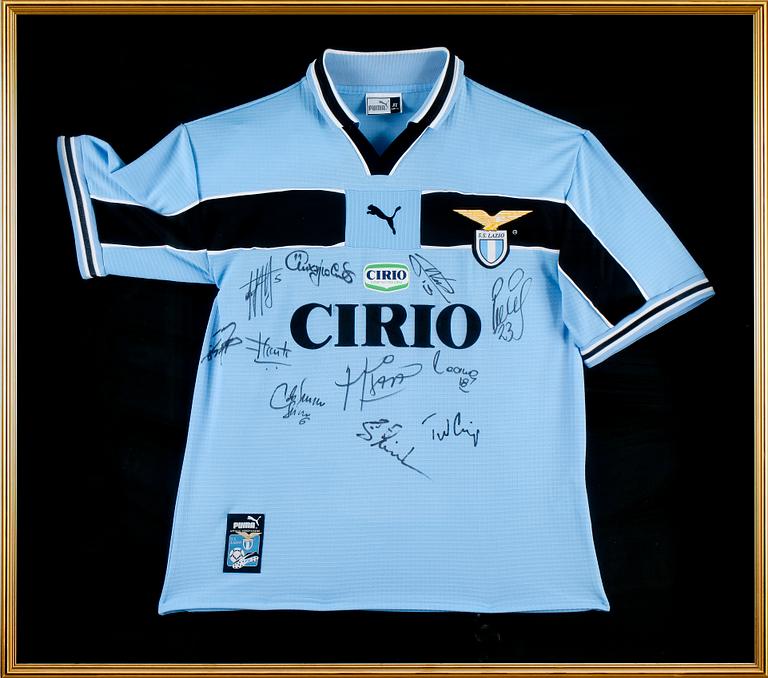 MATCHTRÖJA, S.S.LAZIO, Italien, sign, 2000.