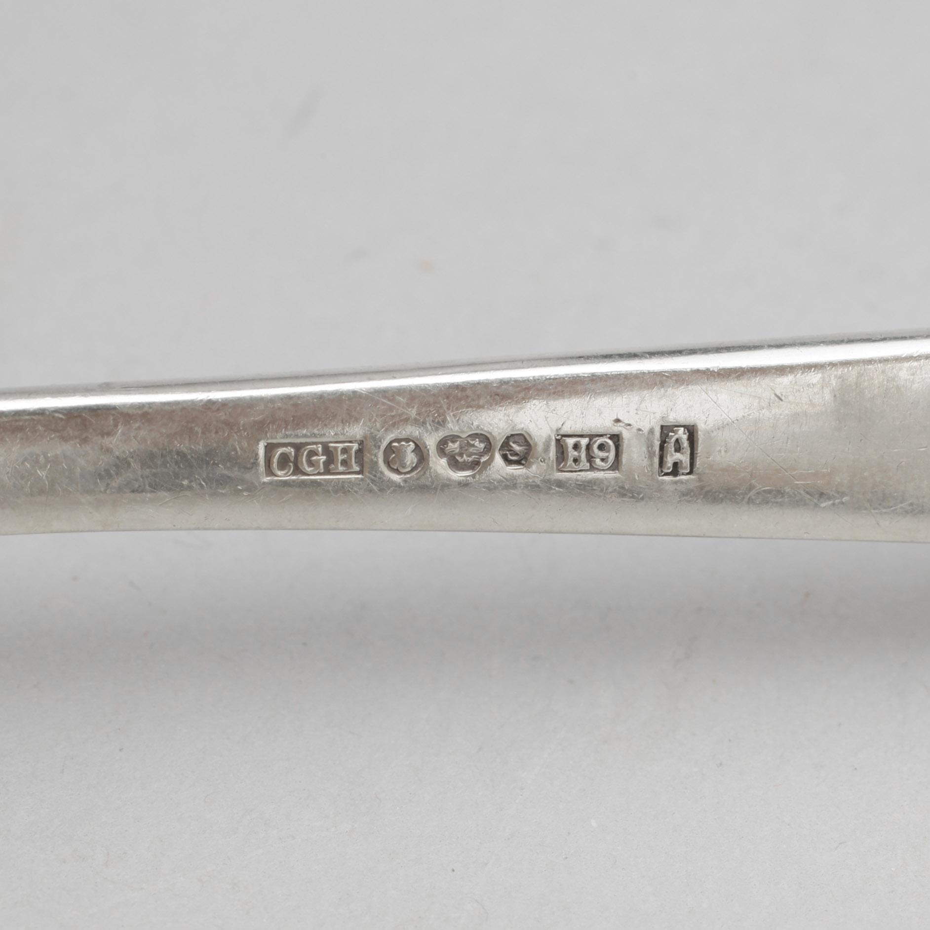 BESTICK, 23 delar. Silver, CG Hallberg, Stockholm 1958, tot ca 1040 g.