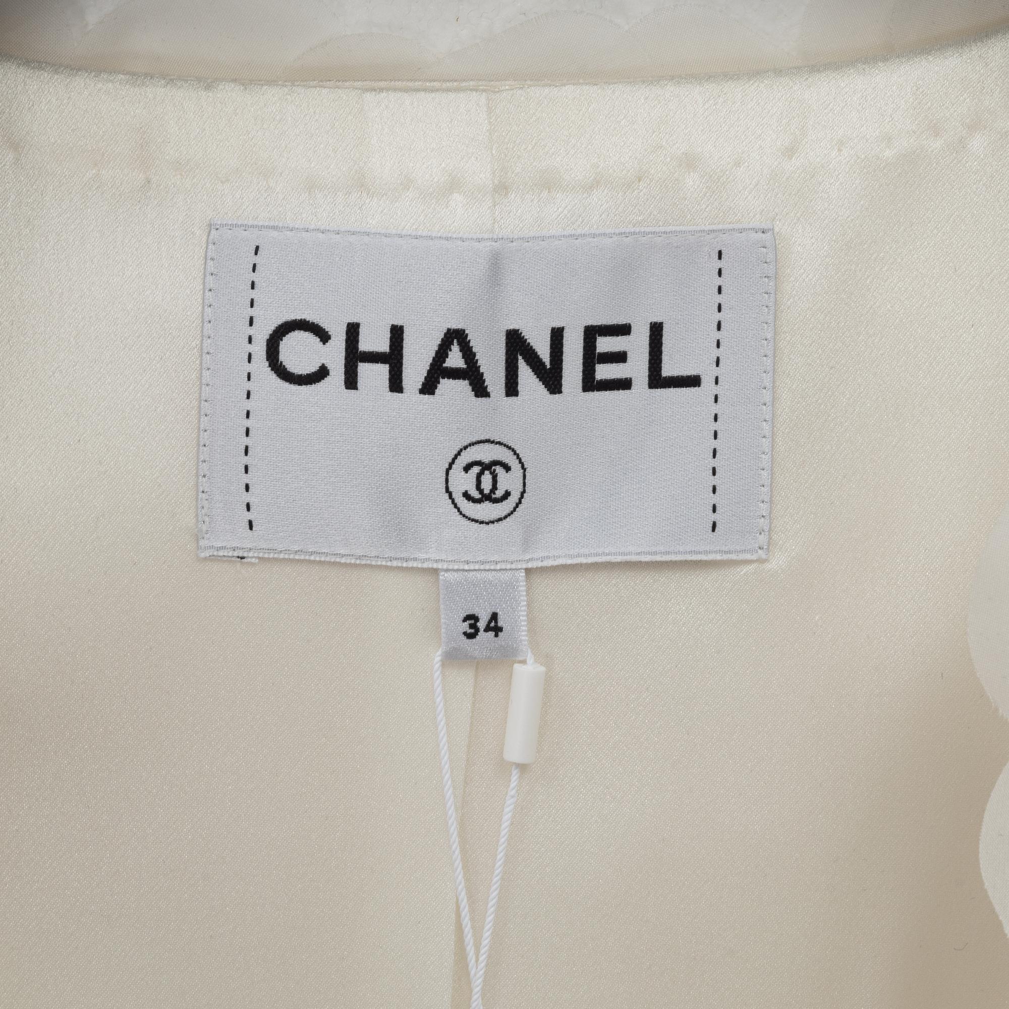 Chanel, jacka, "Camelia jacket", 2019/2020, storlek 34.