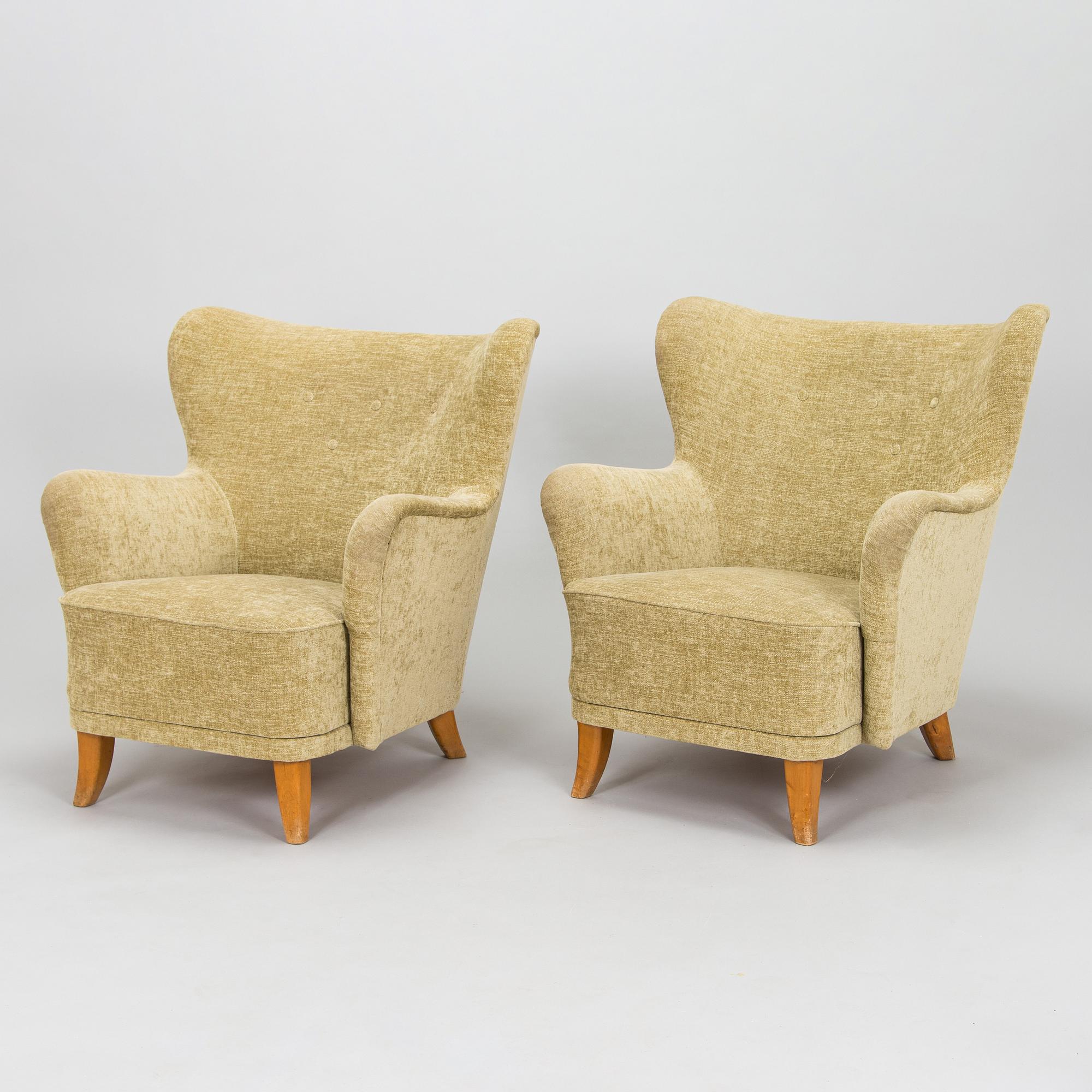 Nojatuolipari, 1900-luvun puoliväli.