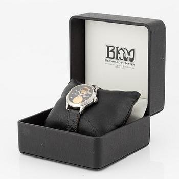 Bernhard H. Mayer, Sphere of Silence Coin Watch, wristwatch, 33.5 mm.