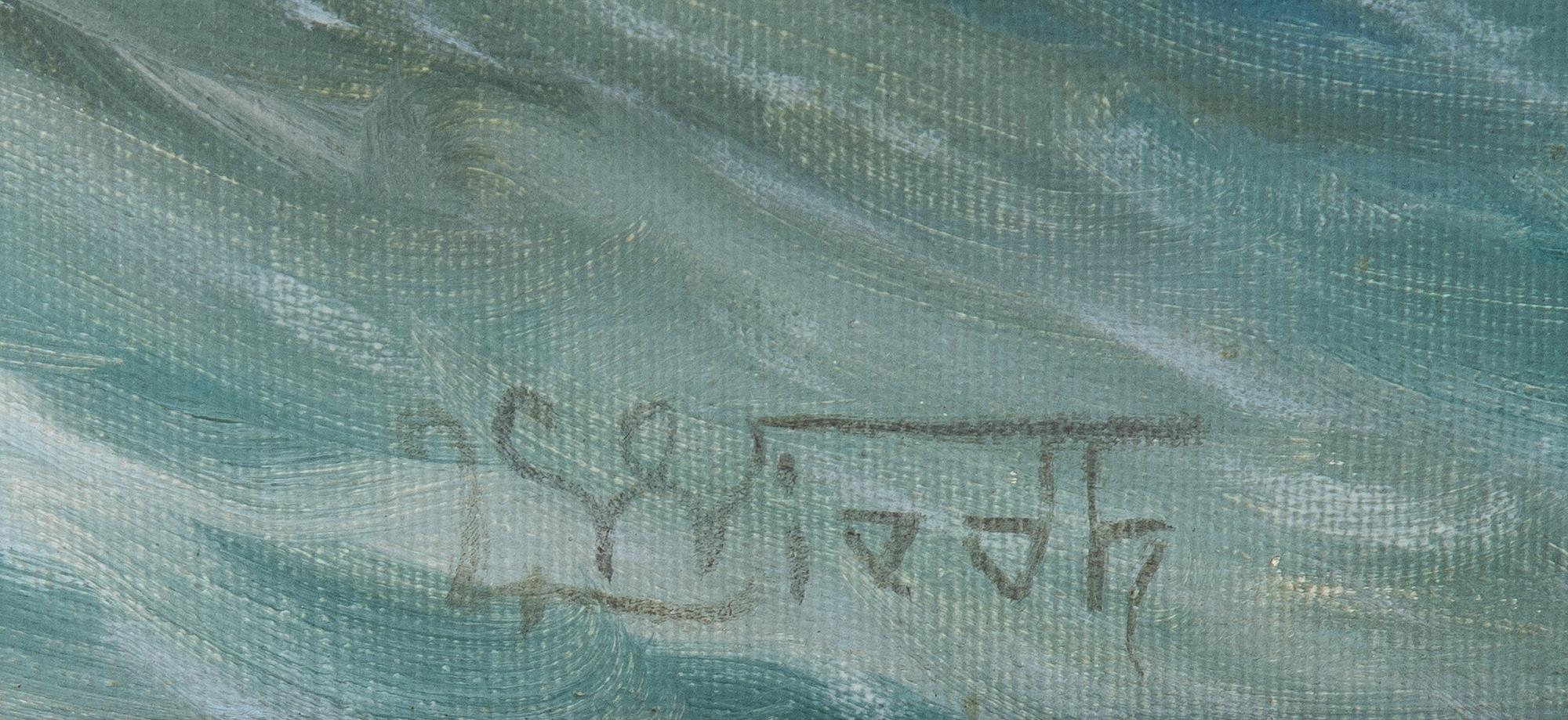 Leonard Wiedh, oil on canvas, signed.