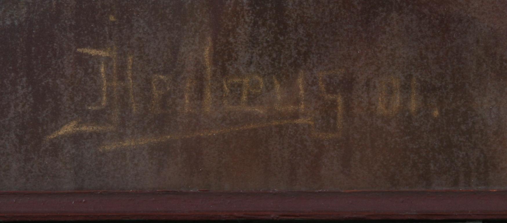 JOHN HEDAEUS, pastellteckning, sign o dat -01.