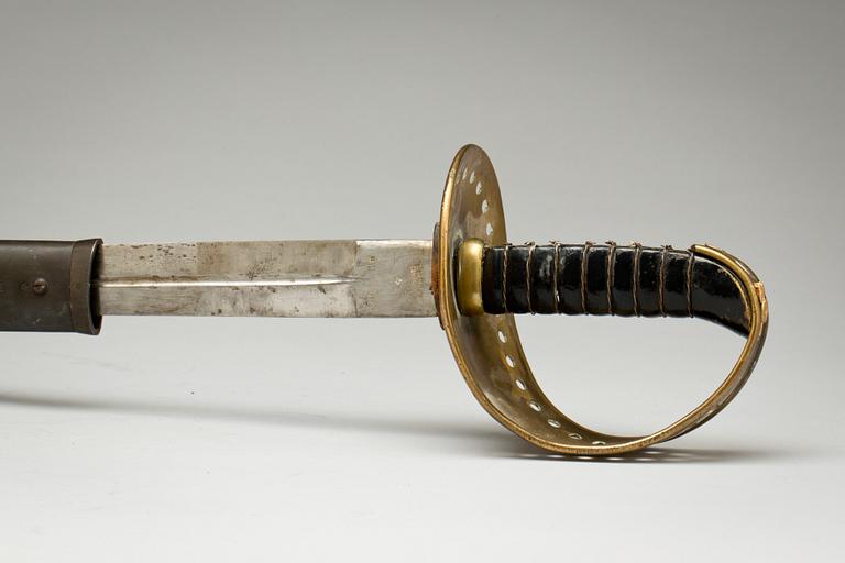 SABEL för kavallerimanskap, m/1893, E. Svalling, Eskilstuna.