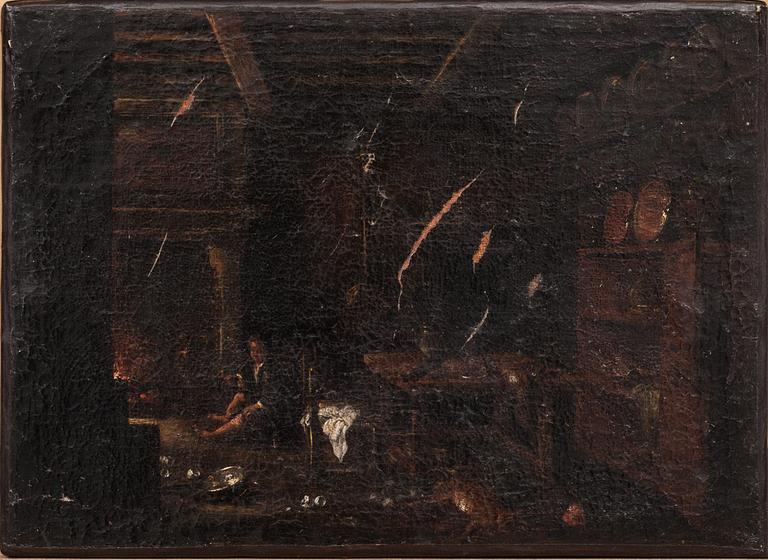 OKÄND KONSTNÄR, olja på duk, 1700-tal.