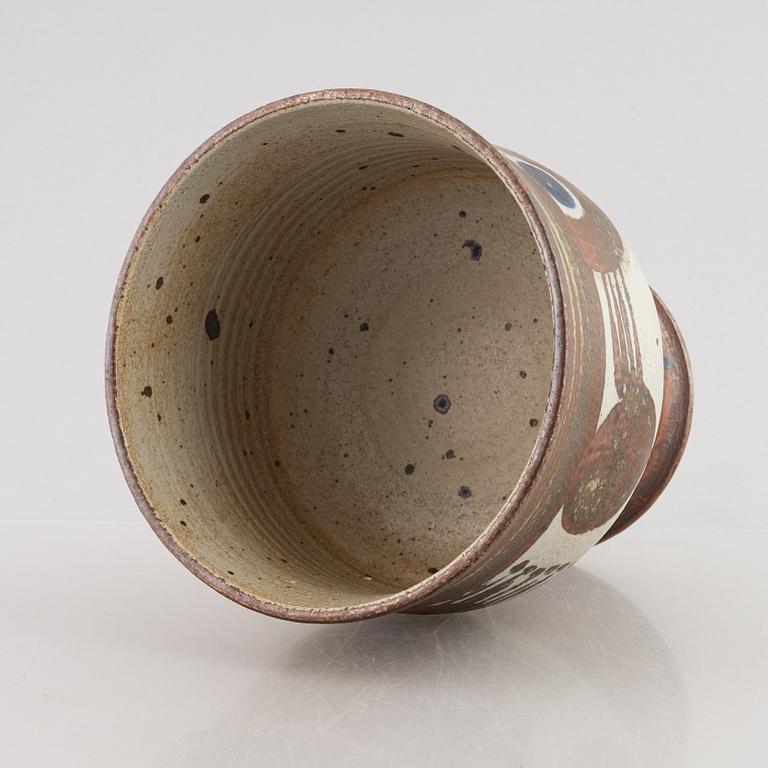 Lisa Larson, a unique glazed stoneware vase, Gustavsberg Studio.