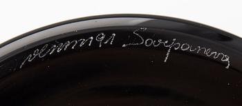 TIMO SARPANEVA, karaff, "Loisto", signerad Venini Sarpaneva.