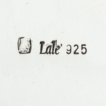 Lale Silverware & Co Ltd, praktskål, sterling silver, Istanbul, Turkiet 1900-tal. Nyrokoko.