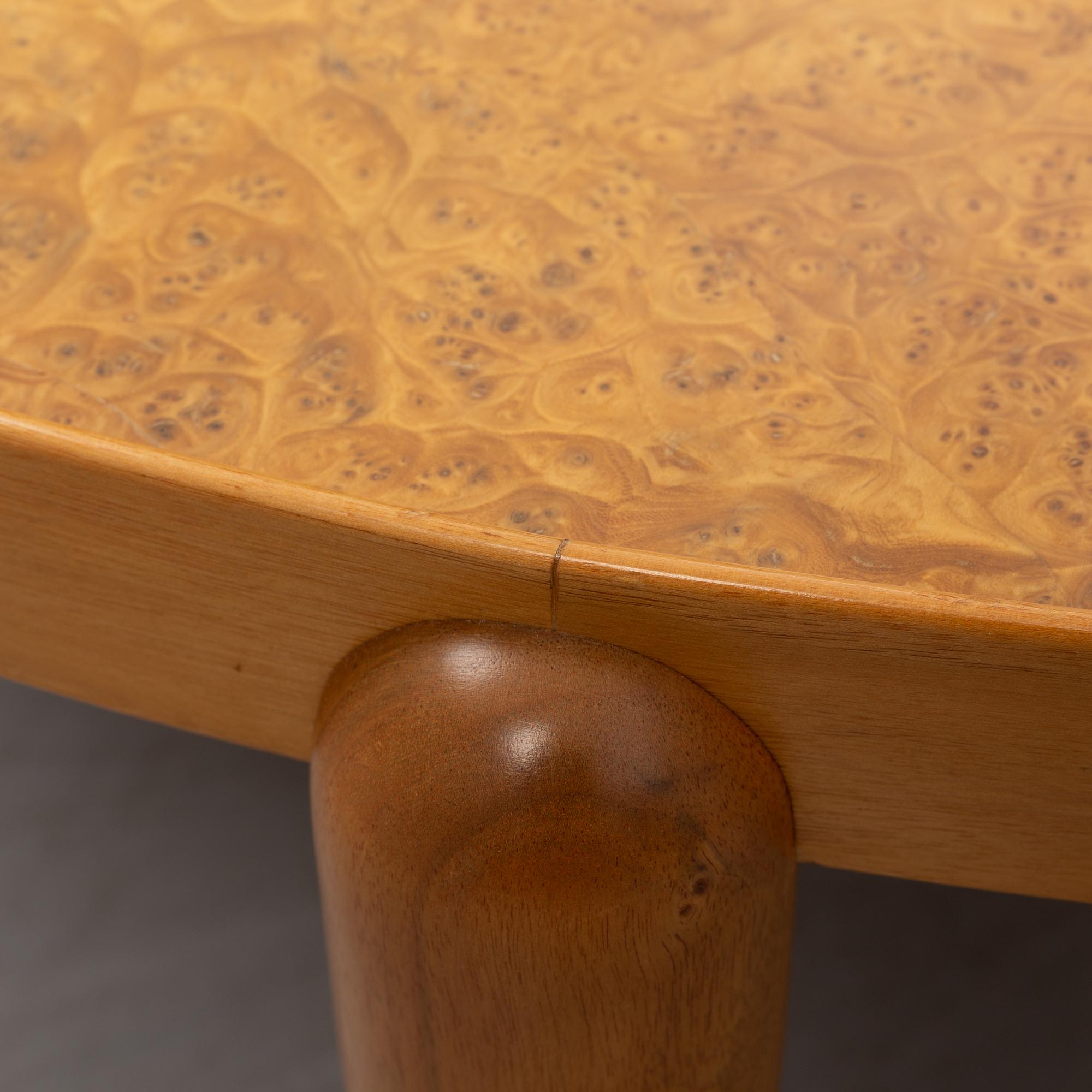 A model 2139 coffee table by Josef Frankf or Firma Svenskt Tenn, second half of the 20th century.