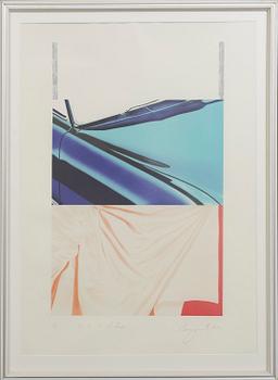 JAMES ROSENQUIST, a signed, dated and numbered colour lithograph with relief.