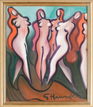 GÖRAN HAUSENKAMP, olja på duk, signerad.