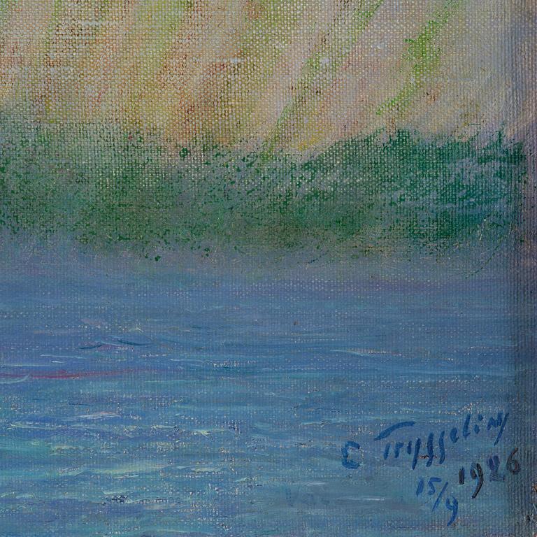 Erik Tryggelin, "Norrsken över Vättern".