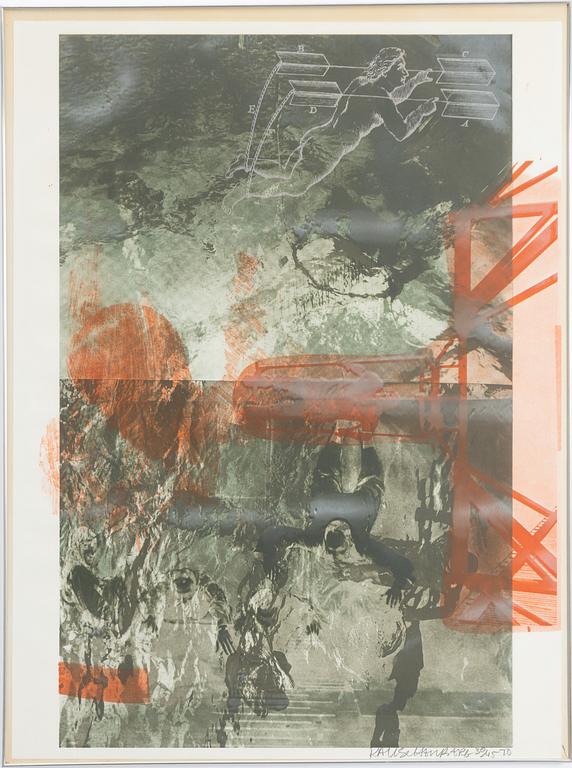 Robert Rauschenberg, "Bait (Stoned Moon)".