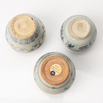 A group of eleven Chinese jars and vases, late Ming dynasty / 17th century.