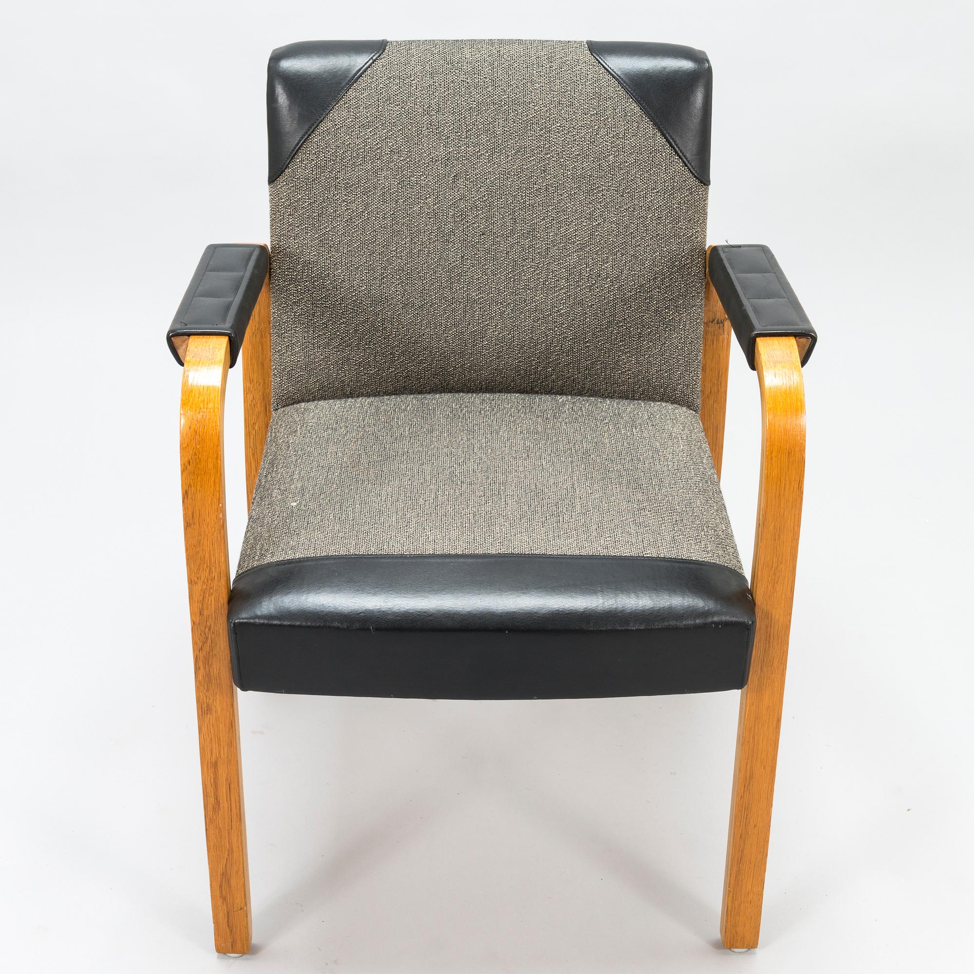 ALVAR AALTO. A late 20th century model 46 armchair. Made to order.