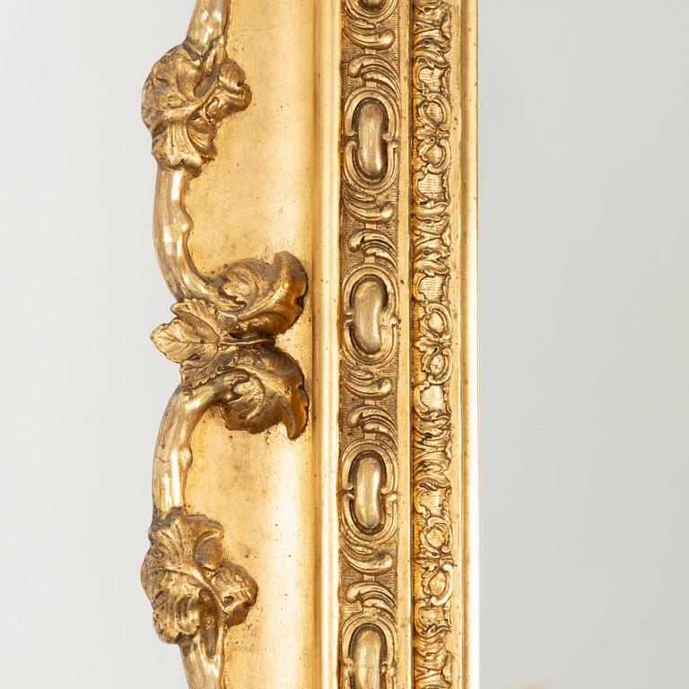 Spegel, rokokostil, 1800-talets slut.