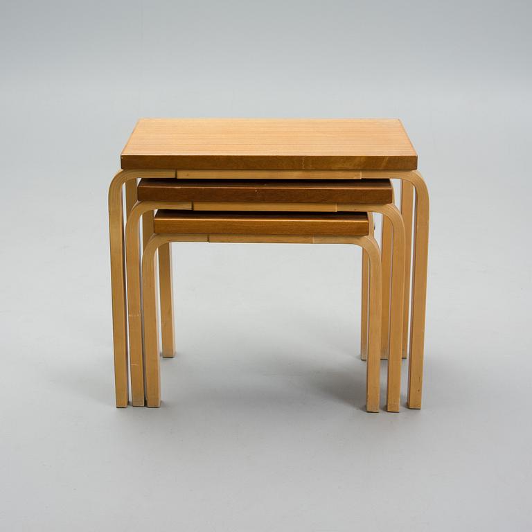 ALVAR AALTO, SATSBORD 88, 3 DELAR. 1950-tal.