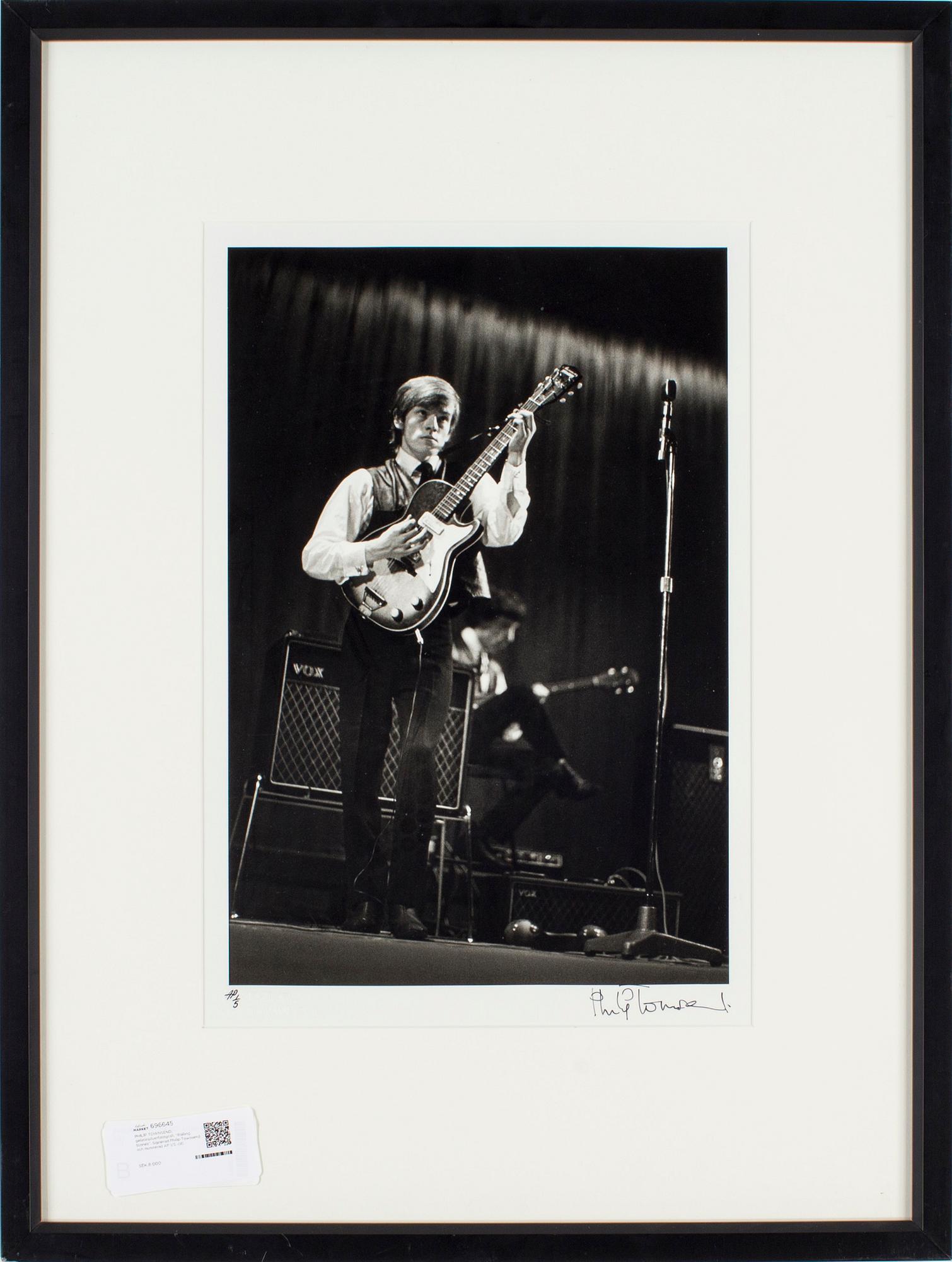 PHILIP TOWNSEND, gelatin silver print "Rolling Stones", signed Philip Townsend and numbered AP 1/5.