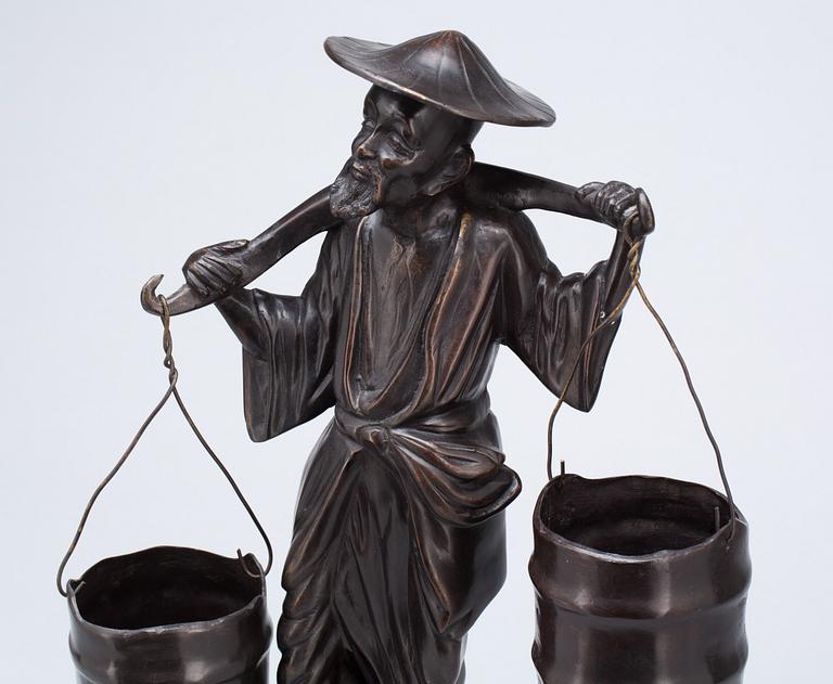 FIGURIN, brons, Japan 1900-tal.