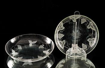 GLASSERVIS, 73 delar, "Savoy", Riihimäki, 1900-talets mitt.