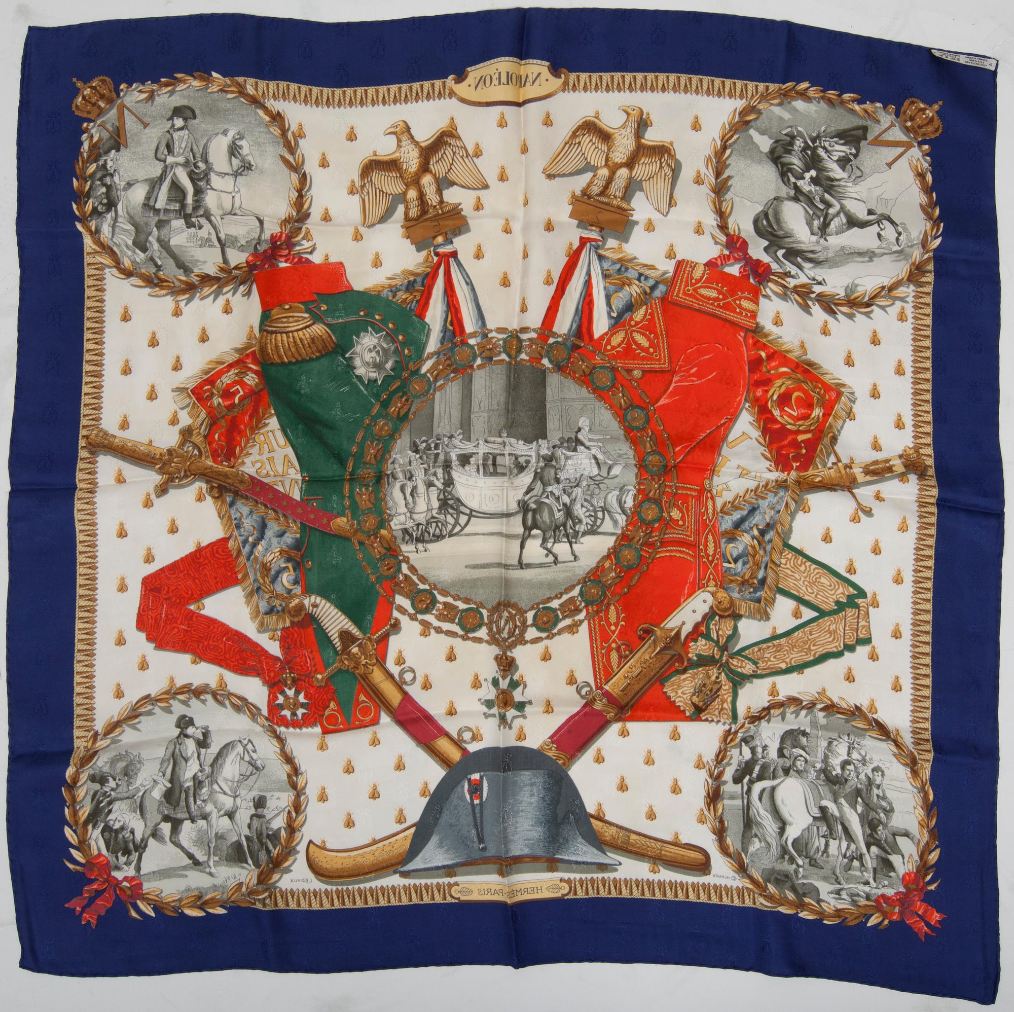 SCARF, "Napoleon", Hermès.