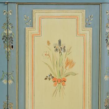 Carl Malmsten, a Swedish Grace showcase cabinet, cabinetmaker Albin Johansson, Stockholm, for Villa Kvikkjokk, 1927.