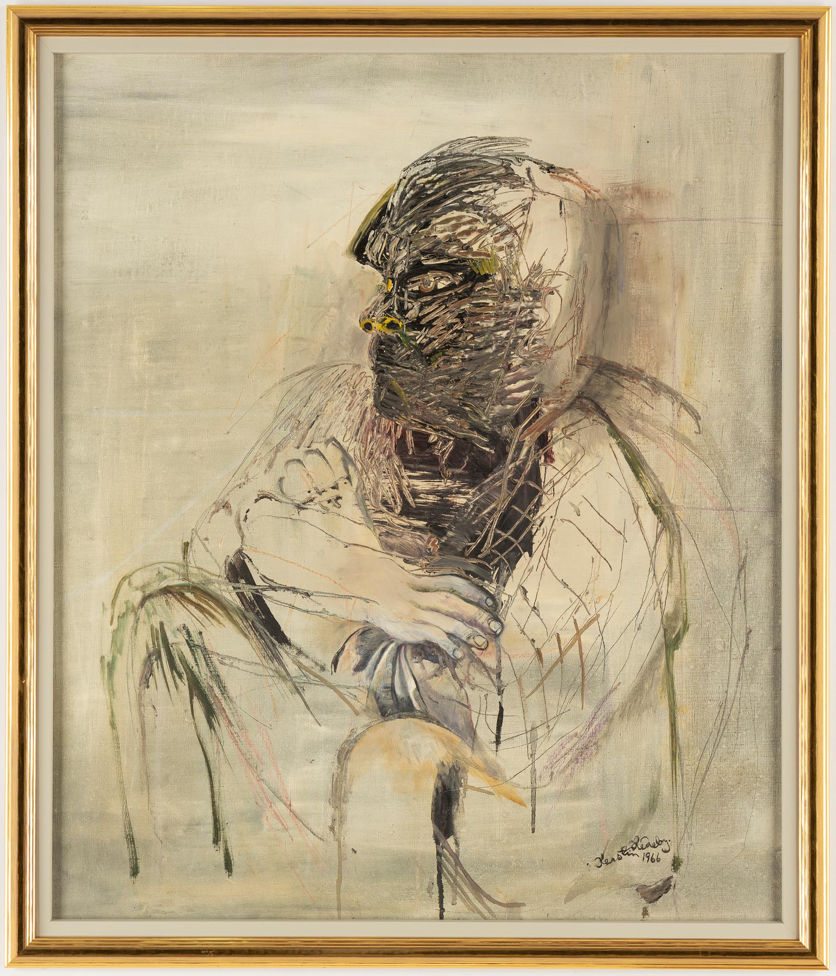 Kerstin Hedeby-Pawlo, oil on canvas, signed and dated 1966.