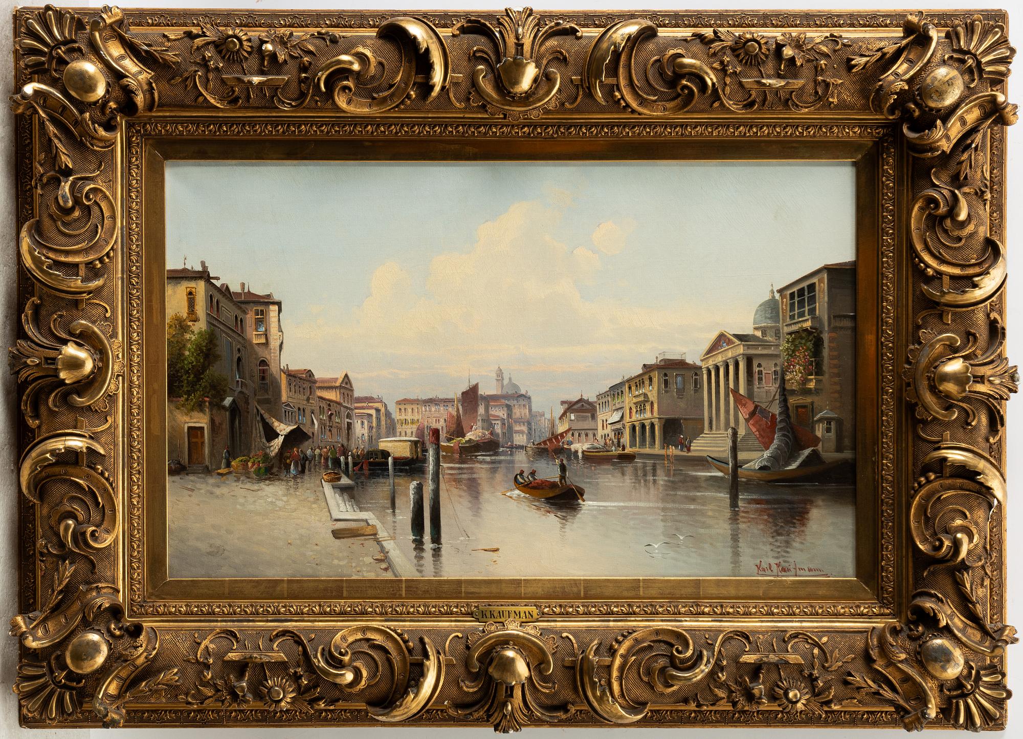 Karl Kaufmann, Grand Canal, Venice.