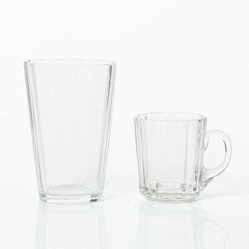 Elis Bergh, glass service, 68 pieces, "Karlberg", Kosta.