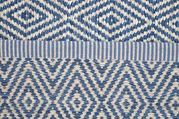 Carpet, flat weave, 'Goose eye XL", Kasthall, ca 223 x 165 cm.