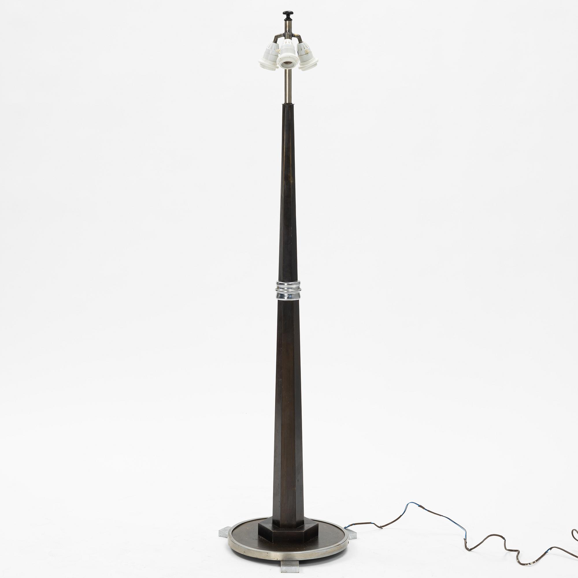 Floor lamp, Art Deco, 1930s.