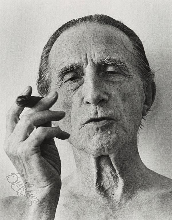 Christer Strömholm, "Marcel Duchamp", 1962.