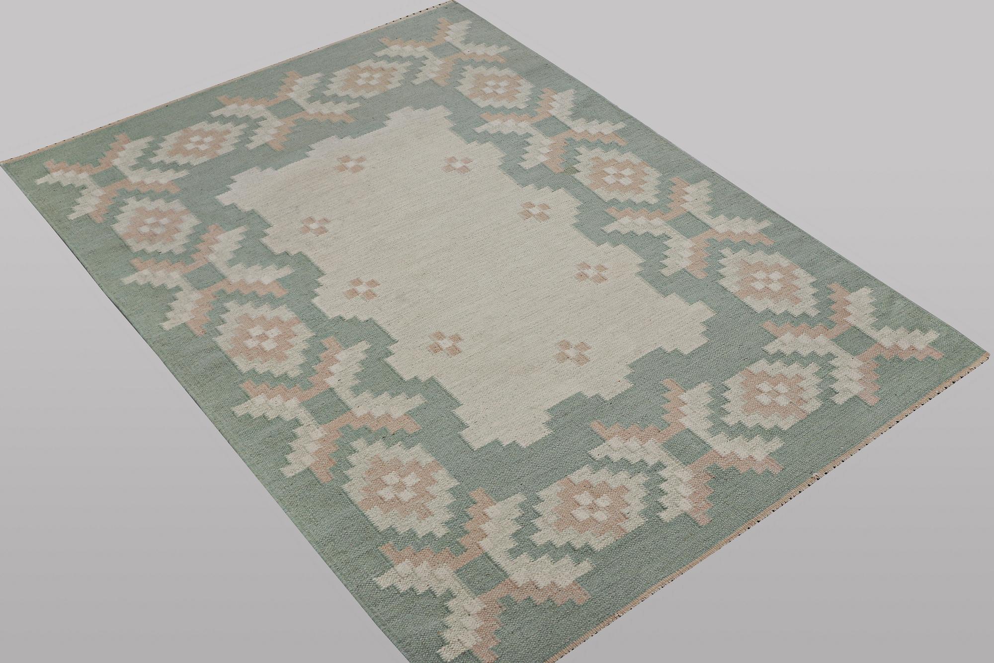 A flat weave carpet, Sweden, ca 195 x 140 cm.