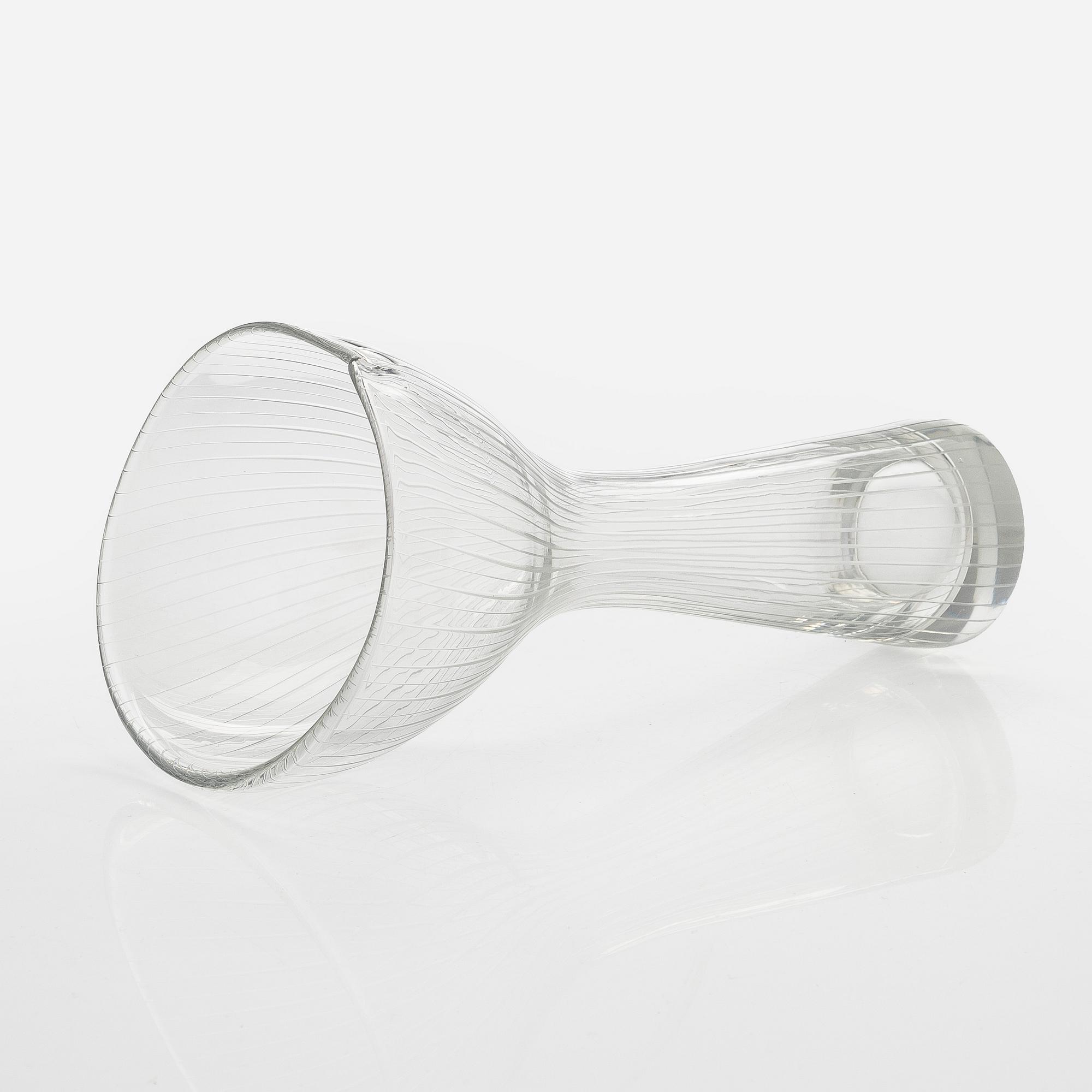 Tapio Wirkkala, vas, modell 3520, signerad Tapio Wirkkala Iittala -55.