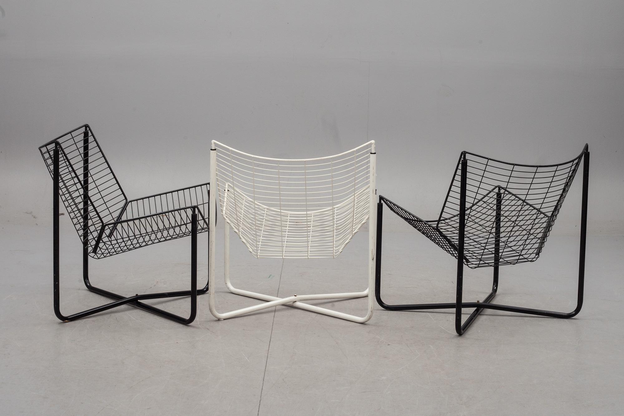 STOLAR, 3 st, "Järpen", Niels Gammelgaard, Ikea, formgiven 1983.